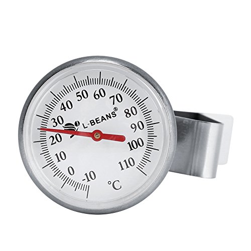 Küchenprofi Frittier-Thermometer, Frittierthermometer aus Edelstahl Küchenthermometer mit Clip praktischem Grillthermometer Fleischthermometer analog Lebensmittelthermometer Küchenprofi Frittier-Thermometer, Frittierthermometer aus Edelstahl Küchenthermometer mit Clip praktischem Grillthermometer Fleischthermometer analog Lebensmittelthermometer von Greensen
