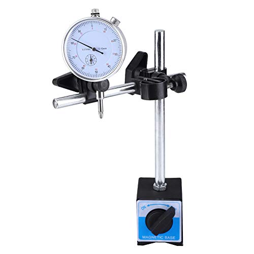 Magnetstativ Messstativ für Messuhr, Einstellbare Magnetischer Messstativ Magnet-Messstativ mit Messuhr Basis Halter Flexibler Magnetfußhalter Einstellbares Magnetmessstativ Magnetfuss Stand Magnetstativ Messstativ für Messuhr, Einstellbare Magnetischer Messstativ Magnet-Messstativ mit Messuhr Basis Halter Flexibler Magnetfußhalter Einstellbares Magnetmessstativ Magnetfuss Stand von Greensen