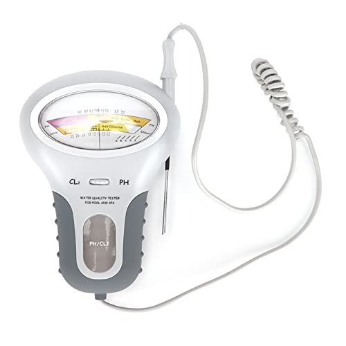 Wasserqualitätsmesser PH -Tester Großer Bildschirm Tragbarer Wasseranalysator mit Sonde für Swimmingpool -Spa Wasserqualitätsmesser PH -Tester Großer Bildschirm Tragbarer Wasseranalysator mit Sonde für Swimmingpool -Spa von Greensen