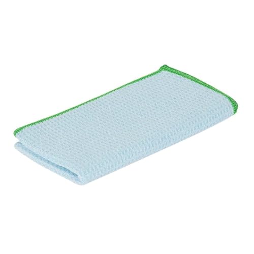 Greenspeed Strapazierfähiges Mikrofasertuch, blau, 40 x 40 cm, einzeln von Greenspeed