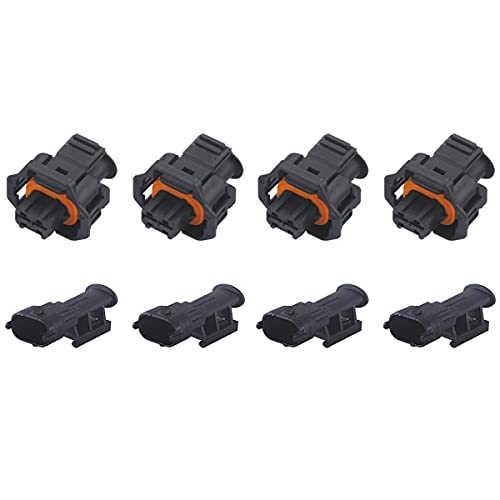 KFZ Ersatz Stecker – Einspritzdüse Diesel – BOS DJB7026Y-3.5-21 (4 x SET) 1928403874, 1 928 403 874, 1928403698, 1 928 403 698, 1928404655, 1 928 404 655, 1928404226, 1 928 404 226 von ZOUXO