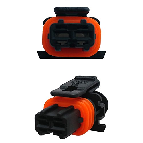 KFZ Ersatz Stecker – Einspritzdüse Diesel – BOS DJB7026Y-3.5-21 without border (FEMALE) 1928404072, 1 928 404 072, 1928403137, 1 928 403 137, VNP-KOMP1-2/3P, 3S7T1 4A464 MA, 60207908 von ZOUXO