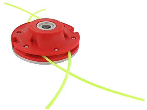 GREENSTAR Universal-Kopf aus Nylon mit 2 Fäden OZAKI 35208 für Freischneider - Universell Einsetzbar - Aus Polyamid/Aluminium - Einfache Montage der Fäden GREENSTAR Universal-Kopf aus Nylon mit 2 Fäden OZAKI 35208 für Freischneider - Universell Einsetzbar - Aus Polyamid/Aluminium - Einfache Montage der Fäden von Greenstar