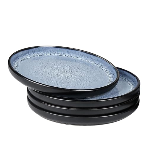 Steingut Frühstücksteller 4 Pcs.Greentainer Dessertteller Set -Kuchenteller spülmaschinen- und kratzfest -Kleine Teller,Salatteller|& mikrowellenfest Steingut Frühstücksteller 4 Pcs.Greentainer Dessertteller Set -Kuchenteller spülmaschinen- und kratzfest -Kleine Teller,Salatteller|& mikrowellenfest von Greentainer