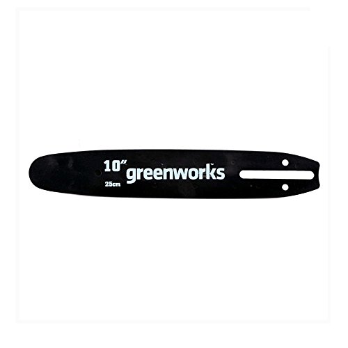 Greenworks Ersatzschwert für Kettensäge (25cm bar passend für Kettensägen der 24 V Greenworks Serie) von Greenworks