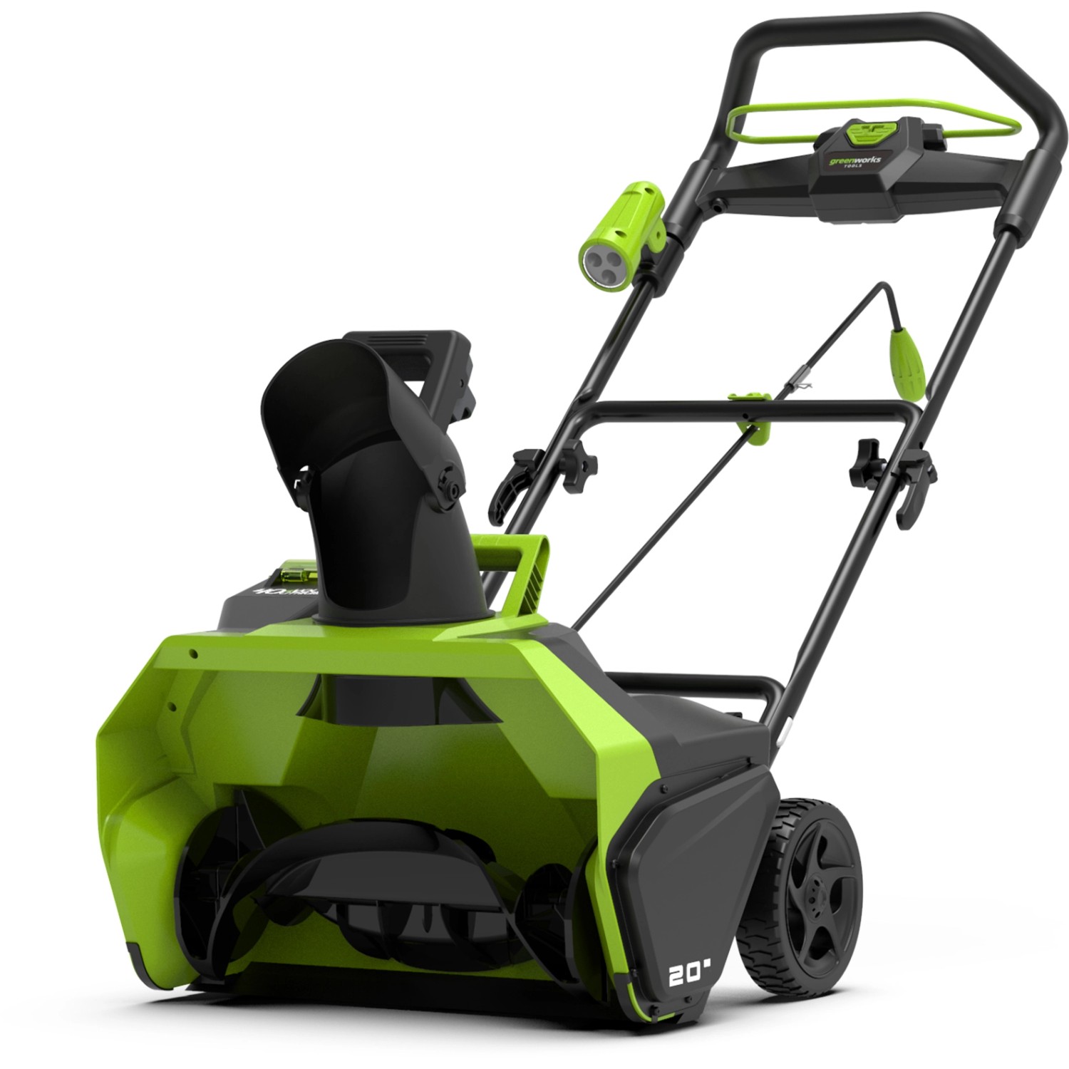 Greenworks Akku-Schneefräse GD40ST 40 V Grün Greenworks Akku-Schneefräse GD40ST 40 V Grün von Greenworks