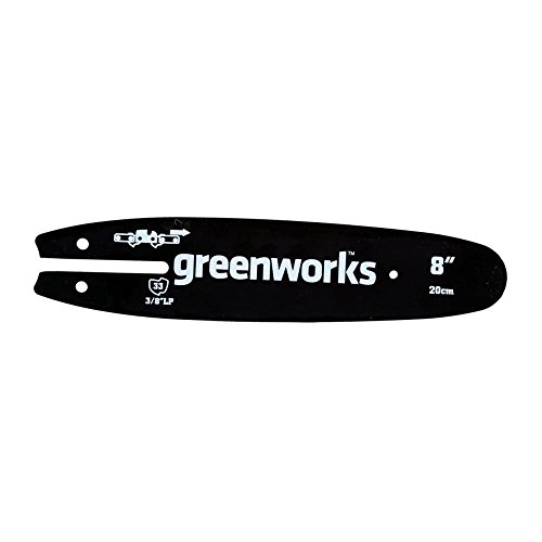 Greenworks Führungsschiene für Kettensäge (20cm Oregon bar passend für Kettensägen der 24 V und 40 V Greenworks Serie) von Greenworks