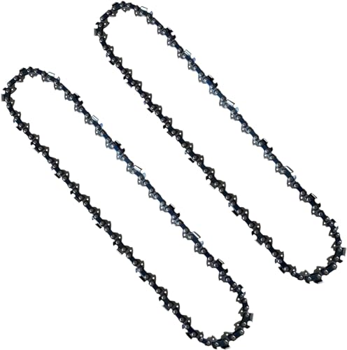 Greenworks Kettensägekette im 2er-Pack für 4-Zoll (10 cm) Bar - 26 Antriebsglieder - Ketten mit geringem Rückschlag, passend für die Greenworks Mini-Kettensäge G24MCS10. von Greenworks
