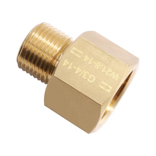Greethga Gewinde Wandelt Adapter Passend zum Quooker Cube Tank Weiblich G3/4 in Männlich W21,8 Um von Greethga