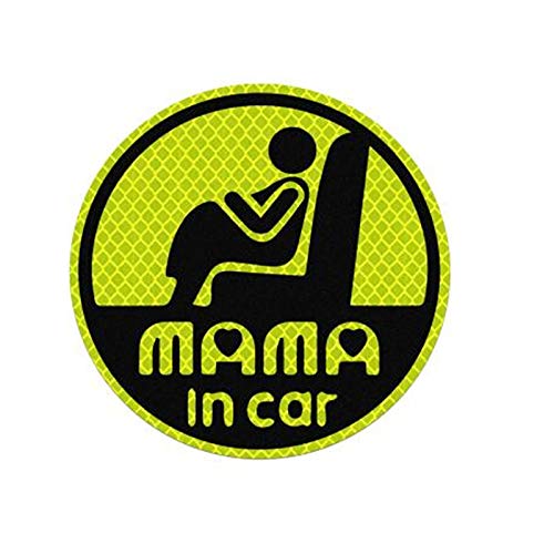 Greethga Mama im Auto Schwanger EIN Bord Autoaufkleber PVC Coloful Decals Aufkleber für Carola Vios B. Greethga Mama im Auto Schwanger EIN Bord Autoaufkleber PVC Coloful Decals Aufkleber für Carola Vios B. von Greethga