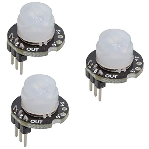 Greethga Miniatur SR602 Kleiner Körper Infrarot Sensor Modul Pyroelektrische Sonde Sensor Schalter Sensor 3Pcs von Greethga
