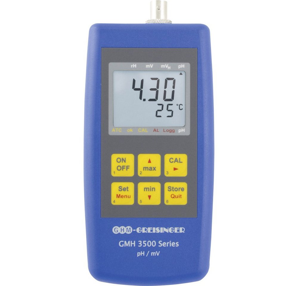 Greisinger Feuchtigkeitsmesser Greisinger GMH 3511 Kombi-Messgerät pH-Wert, Redox (ORP), Temperatur von Greisinger