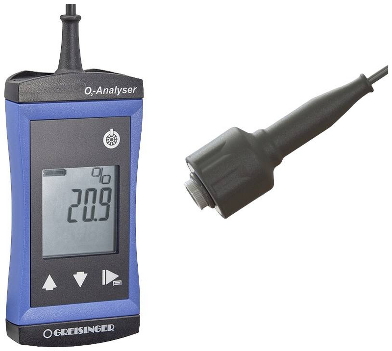 Greisinger G1690T O2-Messgerät 0-100% Externer Sensor O2-Analyser Sauerstoff O2 Greisinger G1690T O2-Messgerät 0-100% Externer Sensor O2-Analyser Sauerstoff O2 von Greisinger