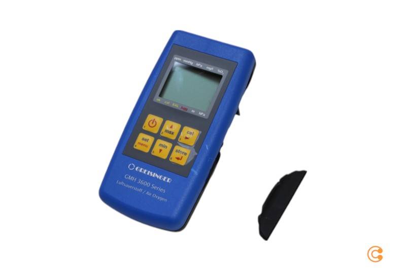 Greisinger Ghm Sauerstoffmessgerät Restsauerstoffmessgerät Siehe Text/Foto B-Ware von Greisinger