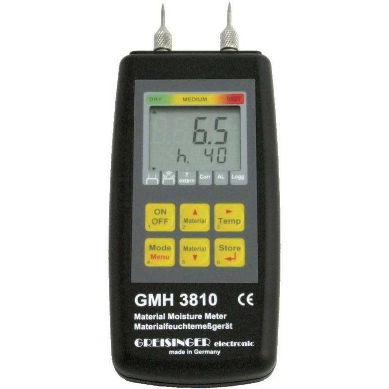 Greisinger Gmh 3810 Materialfeuchtemessgerät Baufeuchtigkeit Siehe Text B-Ware von Greisinger