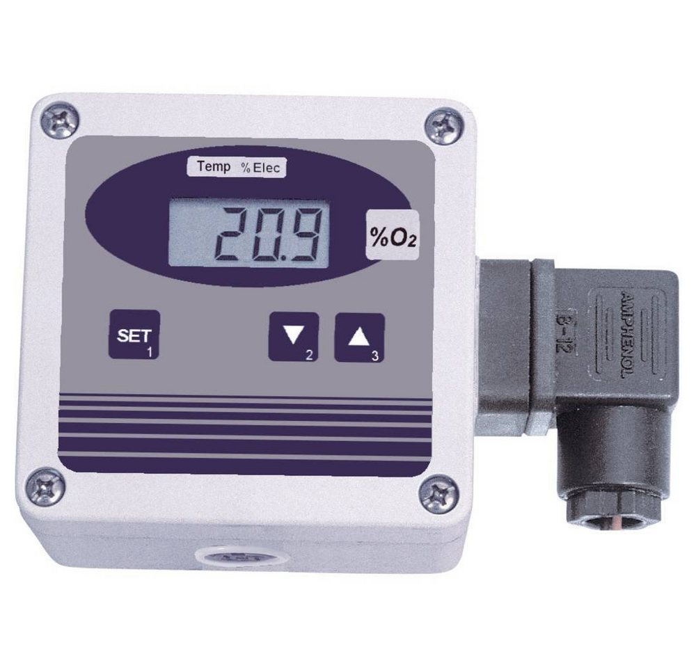 Greisinger Raumluft-Qualitätssensor Luftsauerstoff-Messumformer inkl. Sensor OXY 3690 MP 602951, Externer Sensor, Sauerstoff-Messgerät, mit Temperaturmessfunktion Greisinger Raumluft-Qualitätssensor Luftsauerstoff-Messumformer inkl. Sensor OXY 3690 MP 602951, Externer Sensor, Sauerstoff-Messgerät, mit Temperaturmessfunktion von Greisinger