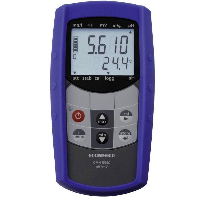Greisinger Wasserzähler Wasserdichtes pH-/Redox-/Temperatur-Messgerät von Greisinger