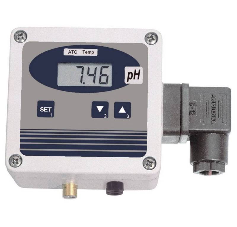 Greisinger Wasserzähler pH-Messumformer mit Anzeige GPHU 014 MP-BNC von Greisinger