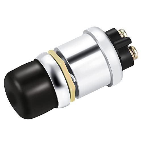 Greluma Motorstart Druckknopf, wasserdichter Momentan Startschalter, 12-V-/24-V-Zündschalter für Auto, LKW, Boot, Wohnmobil, ATV Greluma Motorstart Druckknopf, wasserdichter Momentan Startschalter, 12-V-/24-V-Zündschalter für Auto, LKW, Boot, Wohnmobil, ATV von Greluma