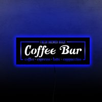 Kaffee-Bar-Neon-Schild, Kaffee-Bar-Lichter, Kaffee-Bar-Led-Licht, Kaffee-Led-Schild, Kaffee-Neonlicht, Kaffee-Bar-Wandschild, Kaffee-Licht von GrenadinStore