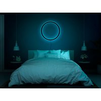 Kreis Led Licht, Neon Zeichen, Wandleuchte, Lampe von GrenadinStore