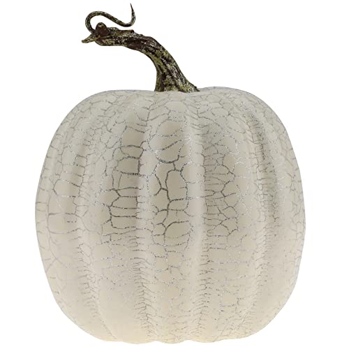 Gresorth 1 PC Halloween Dekorativ Faserband Linie Kürbis Künstlich Fälschung Gemüse Dekoration - Weiß von Gresorth