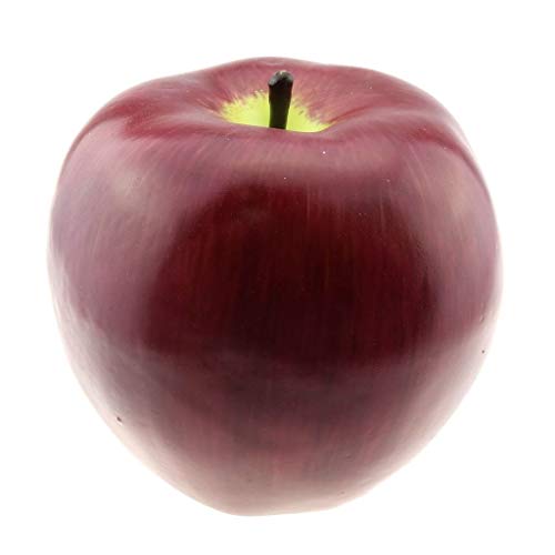 Gresorth 16cm Groß Fälschung Apfel Künstlich Dekoration Frucht Obst Zuhause Party Christmas Anzeige Essen Spielzeug - Rot von Gresorth