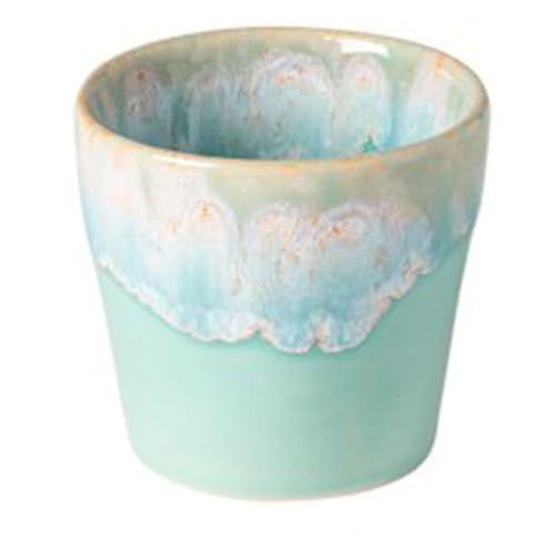 Grestel - Produtos Ceramicos, S.A. Costa Nova »Grespresso« Espresso-Obere, aqua, ø: 67 mm, 6 Stück, Blau von Costa Nova