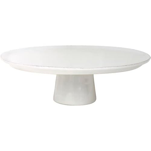 Costa Nova »Lisa« Platte auf Fuss, white, ø: 283 mm von Grestel - Produtos Ceramicos, S.A.