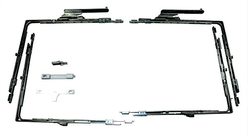 GU Schiebetür Beschlags Set 966 PSK 13mm Nutlage DIN Rechts (2x Eckumlenkung, 2x Schere 38742 RS, 1x Kupplung 9 30111,1x Fehlbedienungssicherung) von Gretsch Unitas