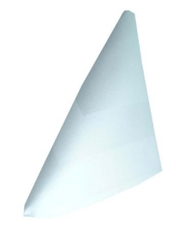 Grevotex Stoffserviette Mundserviette Serviette Damast 40x40 cm weiß mit Atlaskante von Grevotex