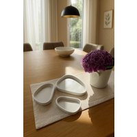 Handmade Beton Tablett | Set Scandi Design I Seifenablage, Dekotablett, Geschenkidee von GreywoodDE