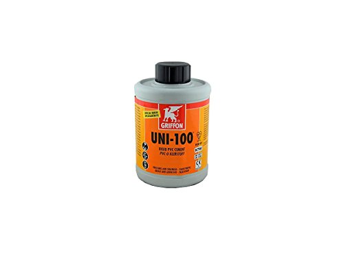 Griffon 6111053 UNI-100 Kleber für PVC-Rohre, orange von Griffon