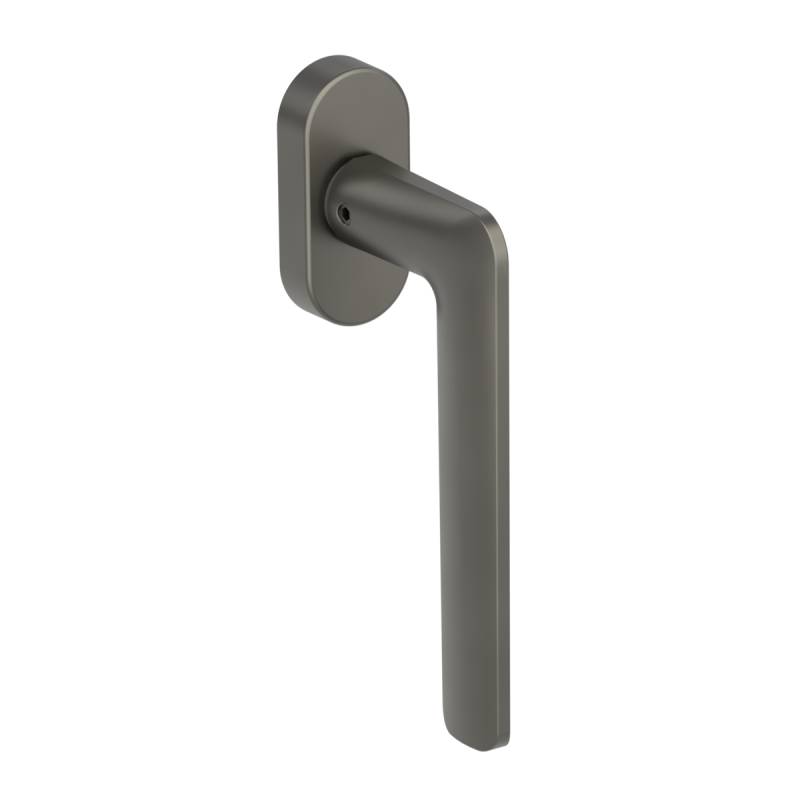 GRIFFWERK Fenstergriff REMOTE 7x32m DIN Rechts Kaschmirgrau von Griffwerk