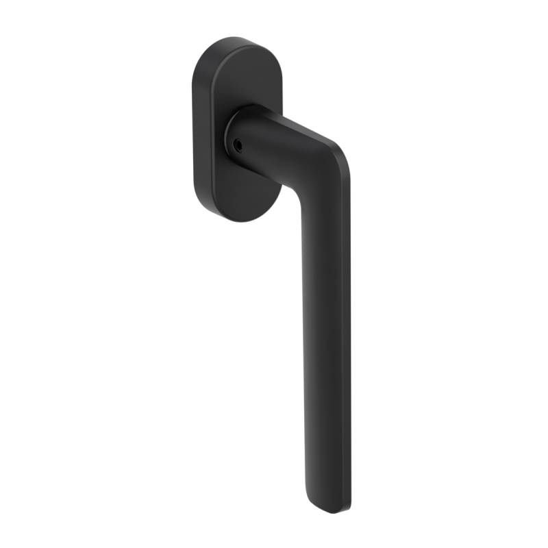 GRIFFWERK Fenstergriff REMOTE - Graphitschwarz Fensterolive -unverschließbar rechts Stiflänge 7x42mm von Griffwerk