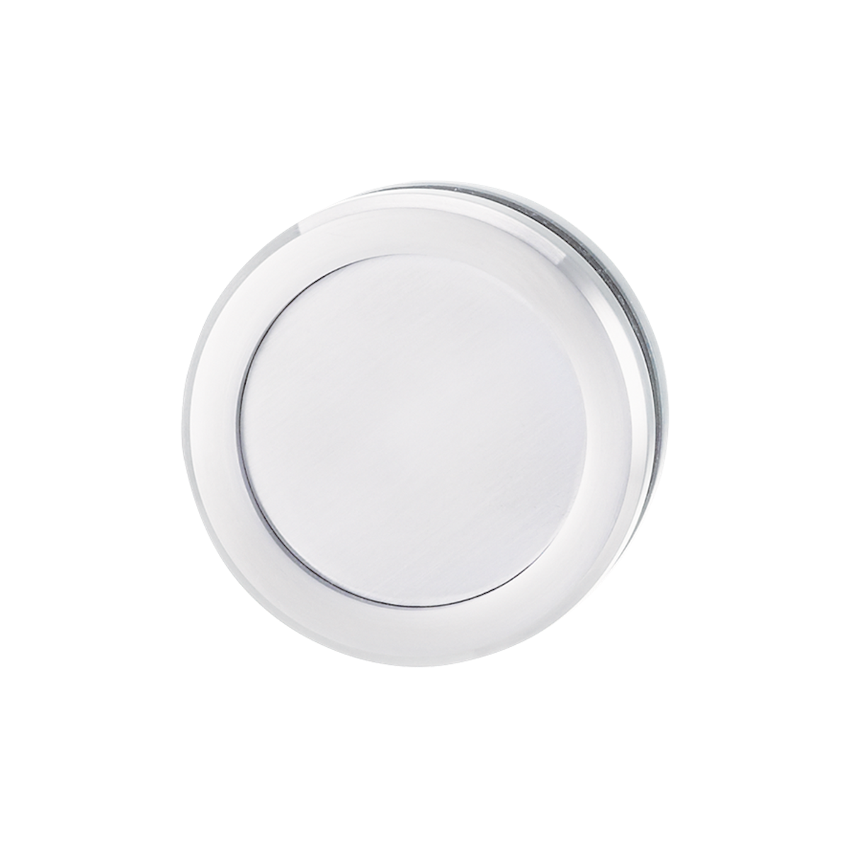 GRIFFWERK Griffmuschelpaar CIRCLE Klebetechnik 60x60x10mm Edelstahl-Optik matt GRIFFWERK Griffmuschelpaar CIRCLE Klebetechnik 60x60x10mm Edelstahl-Optik matt von Griffwerk