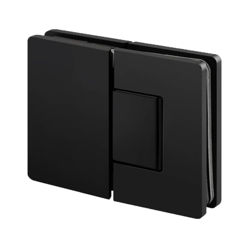 Griffwerk Pendeltürband 1.0 -Glas-Wand -Graphitschwarz 50Kg Traglast (pro Paar) -stückweise verpackt von Griffwerk