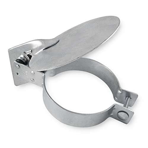 Regenklappe für Traktor Auspuffkappe Wetterkappe Generator Schlepper Geräuschlos Regenschutz (115 mm (112mm bis 118mm)) von Grilindo