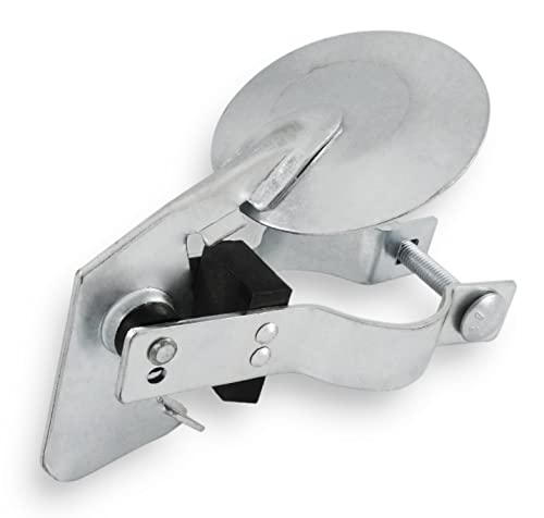 Regenklappe für Traktor Auspuffkappe Wetterkappe Generator Schlepper Geräuschlos Regenschutz (44 mm (40mm - 48mm)) von Grilindo