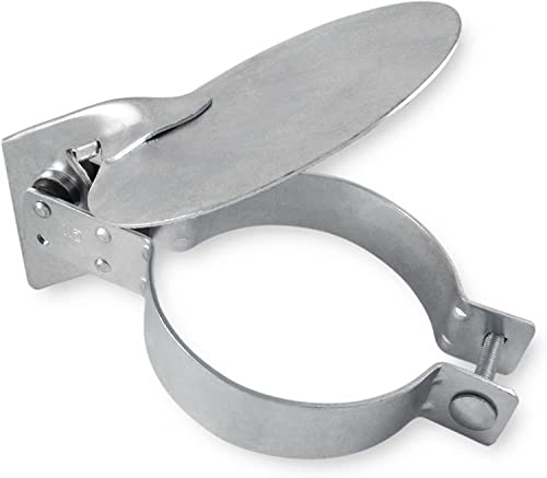 Regenklappe für Traktor Auspuffkappe Wetterkappe Generator Schlepper Geräuschlos Regenschutz (90 mm (85mm - 95mm)) von Grilindo