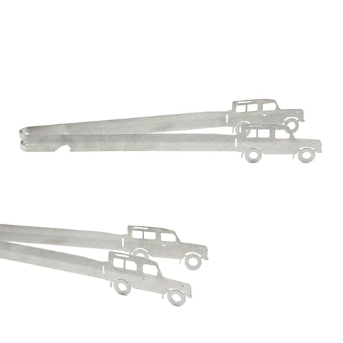 Grillzange Motiv "Landrover", Landy, spülmaschinengeeignet, Geschenkidee, Männergeschenk, Offroad von CAROLISA
