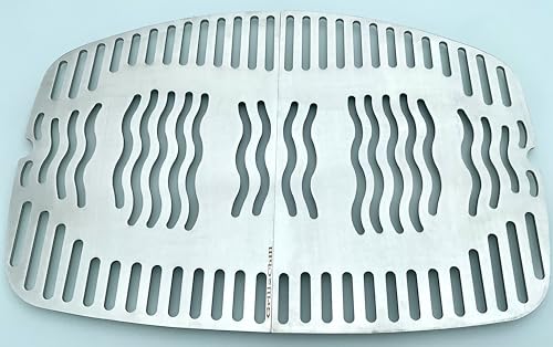 Grillrost Edelstahl V2A 1.4301 Ersatzrost passt für Grills Napoleon TRAVELQ 285 PRO285 PRO 285X PRO285E / 5-5,2 mm Materialstärke/Fast 5 kg schwer von Grill2Chill