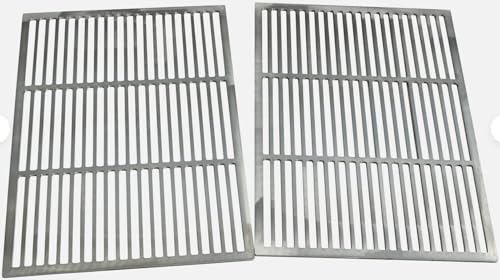 Grillrost Edelstahl V2A 1.4301 Ersatzrost passt für Grills RÖSLE VIDERO G3 Pure + G3-S Vario+ + G3 schwarz + PRO G3-S Vario + ALLFLAME Peer 3 von Grill2Chill