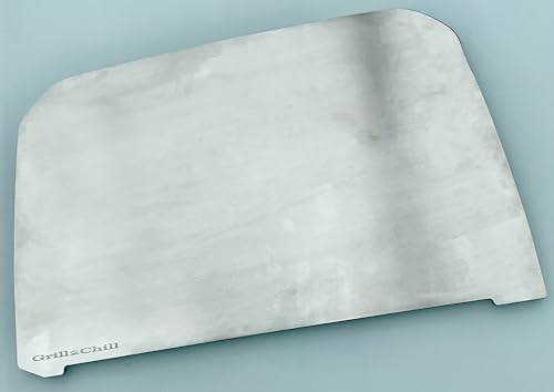 Grillrost Edelstahl V2A 1.4301 Grillplatte Plancha passt für Grill WEBER PULSE 2000/5-5,2 mm Materialstärke von Grill2Chill