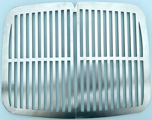 Grillrost Edelstahl V2A Ersatzrost passt für Grill Weber Pulse 2000/5-5,2 mm Materialstärke von Grill2Chill