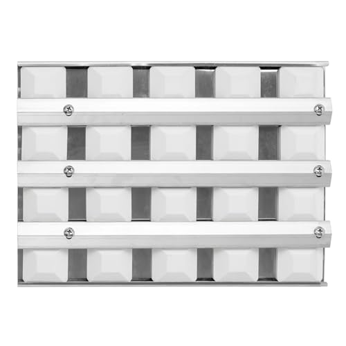 510-1025 Brikettschale Ersatzteile für Gasgrill Alfresco Artisan Briketts ARTP32 ARTP36 AAEP26 AAEP32 AAEP36 Grillbriketts Heizplatte Brikettschale Montage mit 24 Keramik-Briketts von Grillflame