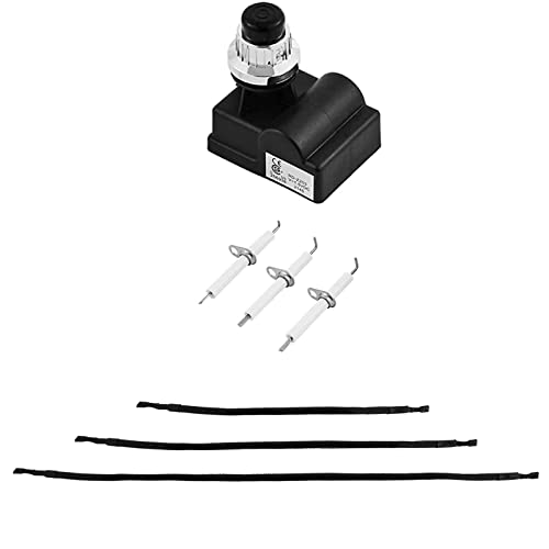 TS-IG3007 Ignitor Kit Ersatzteile für Pit Boss Memphis Ultimate 4-in-1 Pit Boss Grill Zubehör Push-Button Elektronischer Zünder mit 3 Elektroden Zündbrenner, 3 montierte Elektrodendrähte TS-IG3007 Ignitor Kit Ersatzteile für Pit Boss Memphis Ultimate 4-in-1 Pit Boss Grill Zubehör Push-Button Elektronischer Zünder mit 3 Elektroden Zündbrenner, 3 montierte Elektrodendrähte von Grillflame