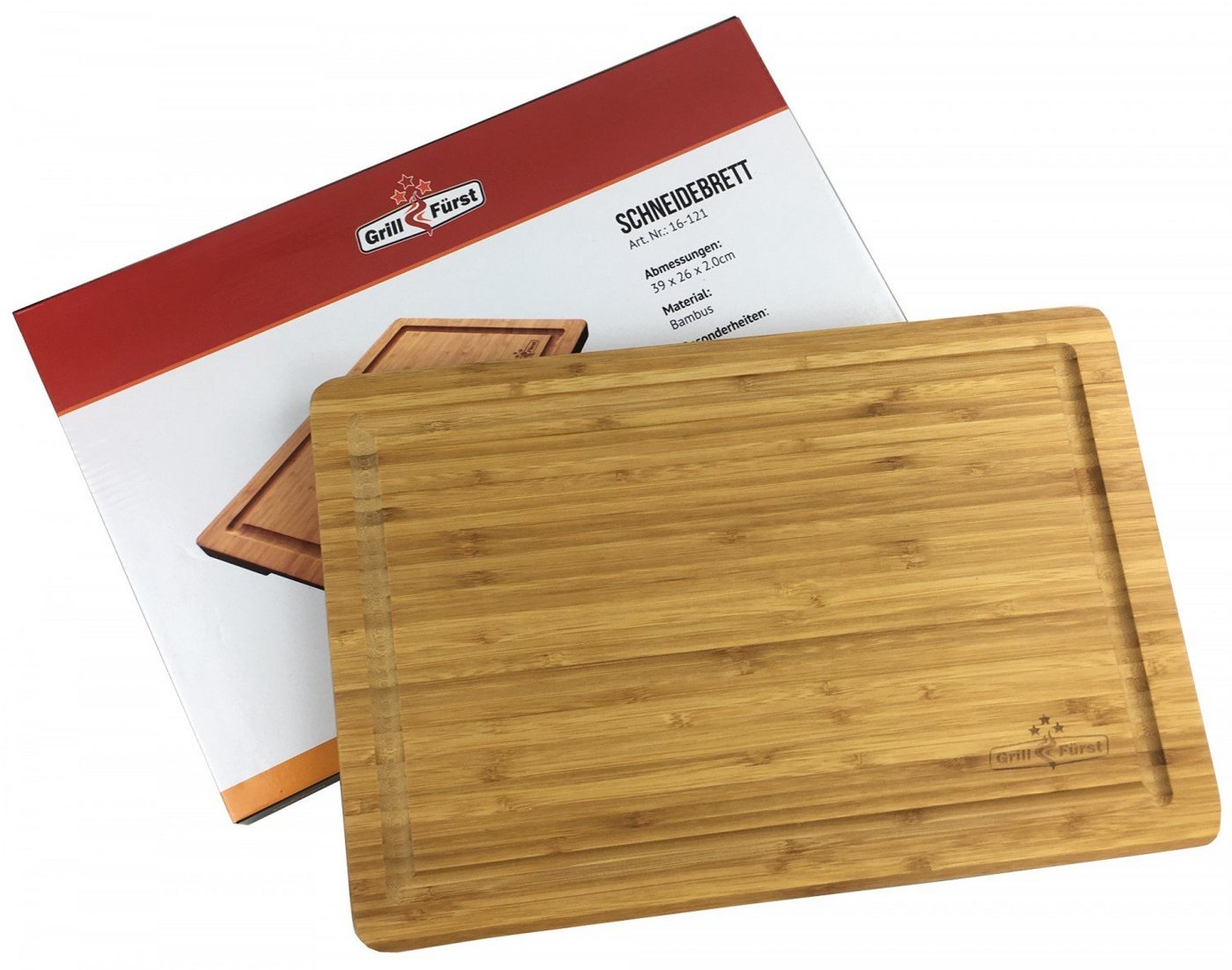 Grillfürst Räucherbrett Grillfürst Bambus Schneidebrett klein 39 x 26 cm Grillfürst Räucherbrett Grillfürst Bambus Schneidebrett klein 39 x 26 cm von Grillfürst