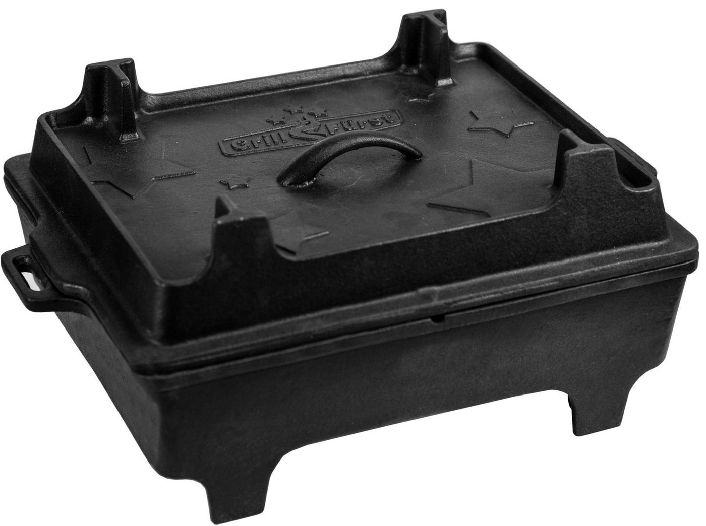 Grillfürst Bratentopf Grillfürst Dutch Oven Kastenform BK6 aus Gusseisen Grillfürst Bratentopf Grillfürst Dutch Oven Kastenform BK6 aus Gusseisen von Grillfürst