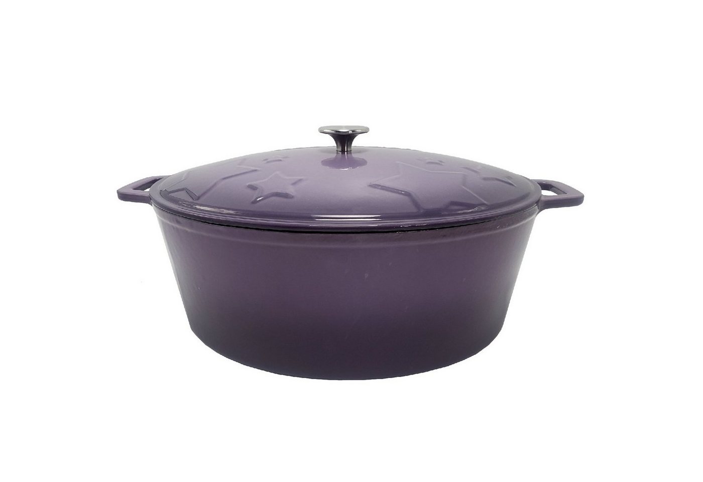 Grillfürst Bratentopf Grillfürst Dutch Oven Sternentöpfchen / Gusseisen Bräter - emailliert - XL - lila Grillfürst Bratentopf Grillfürst Dutch Oven Sternentöpfchen / Gusseisen Bräter - emailliert - XL - lila von Grillfürst